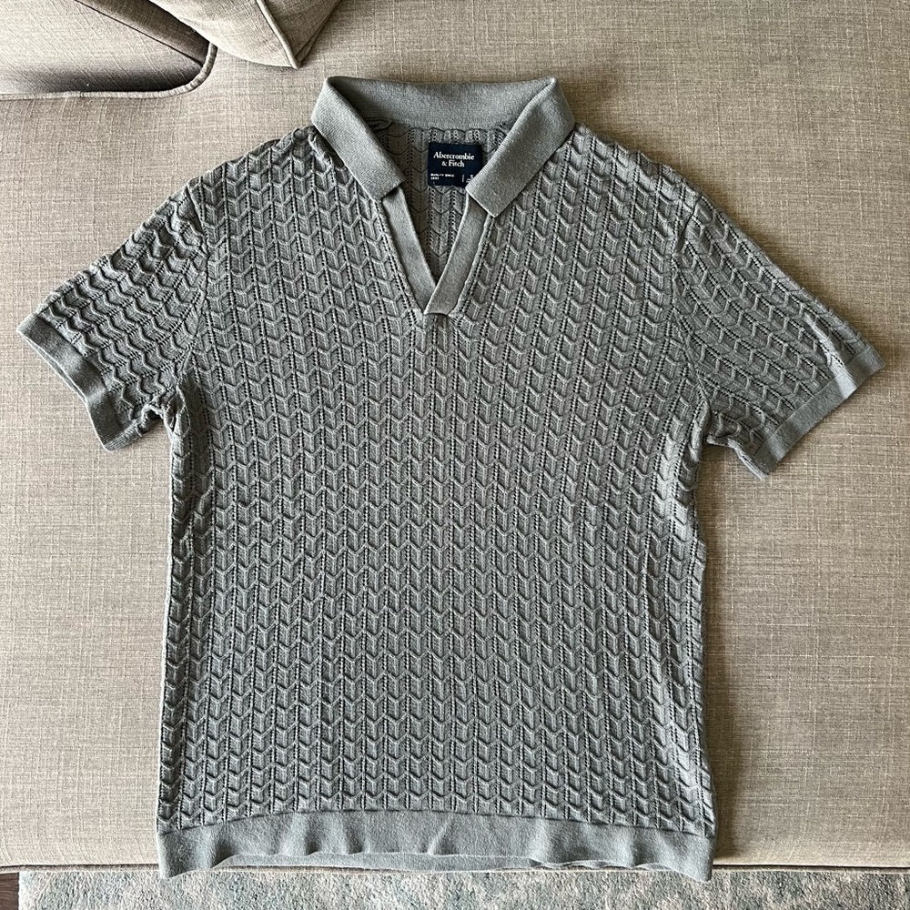 A&F Knit Polo